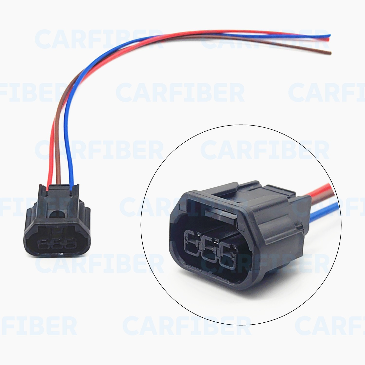 3-Way Fog Lamp Fog Light Pigtail Connector Harness Fits Acura MDX 2017-2020