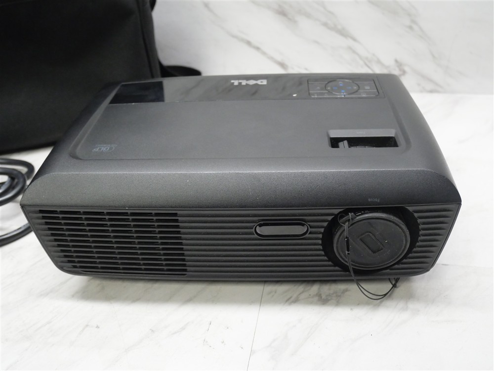 Dell 1210S Projector 385 Hours on Lamp Tested & Working - Includes Bag!