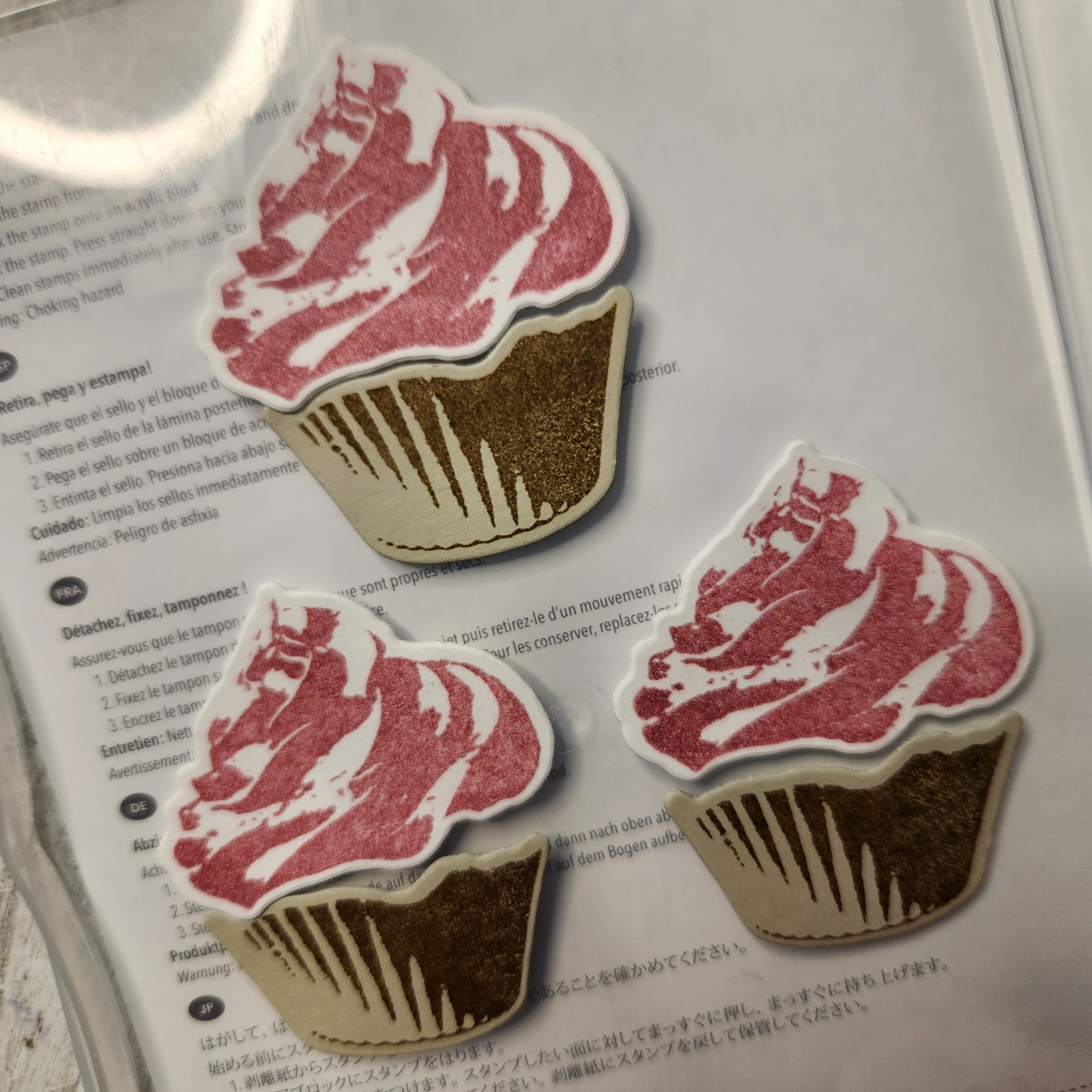 Stampin Up Sweet Cupcake and Cupcake Framelets Dies Set