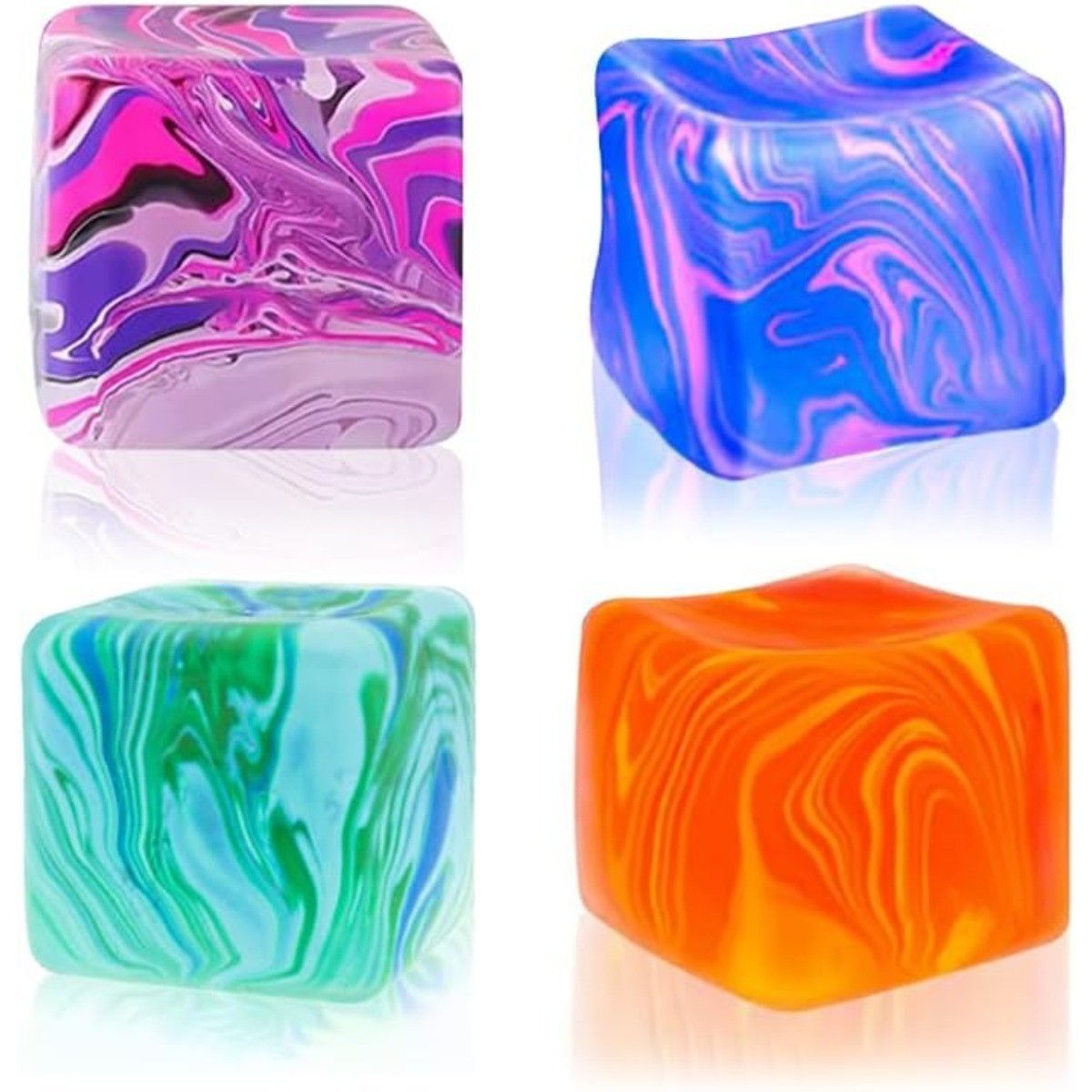 Stress Cube Fidget Toys Slow Rising Squeeze Toys for Party Adults Stress Relief