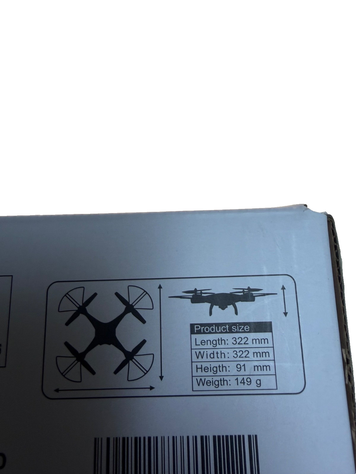 Drone Holy Stone HS11OD (used once)