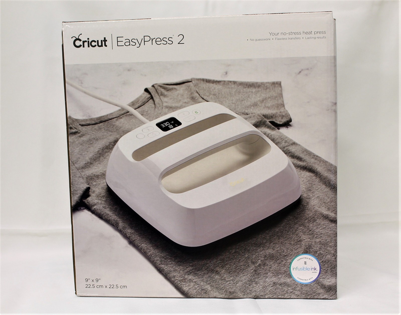 Cricut EasyPress 2 Heat Press  (9" x 9")