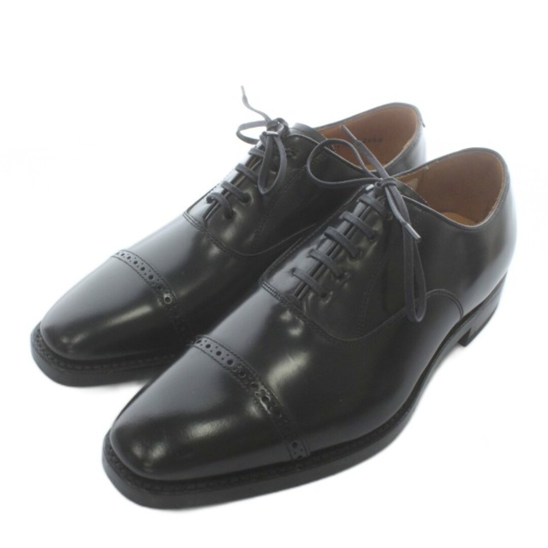 Regal Business Shoes Dress Leather Straight Tip 24.5cm Black XZ Used 93bc221d065