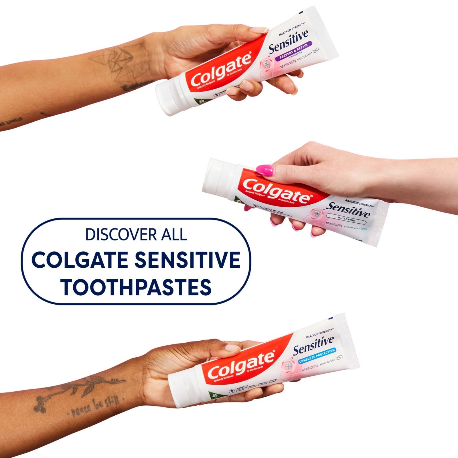 Colgate Sensitive Complete Protection Toothpaste Mint 6 oz 3 Pack
