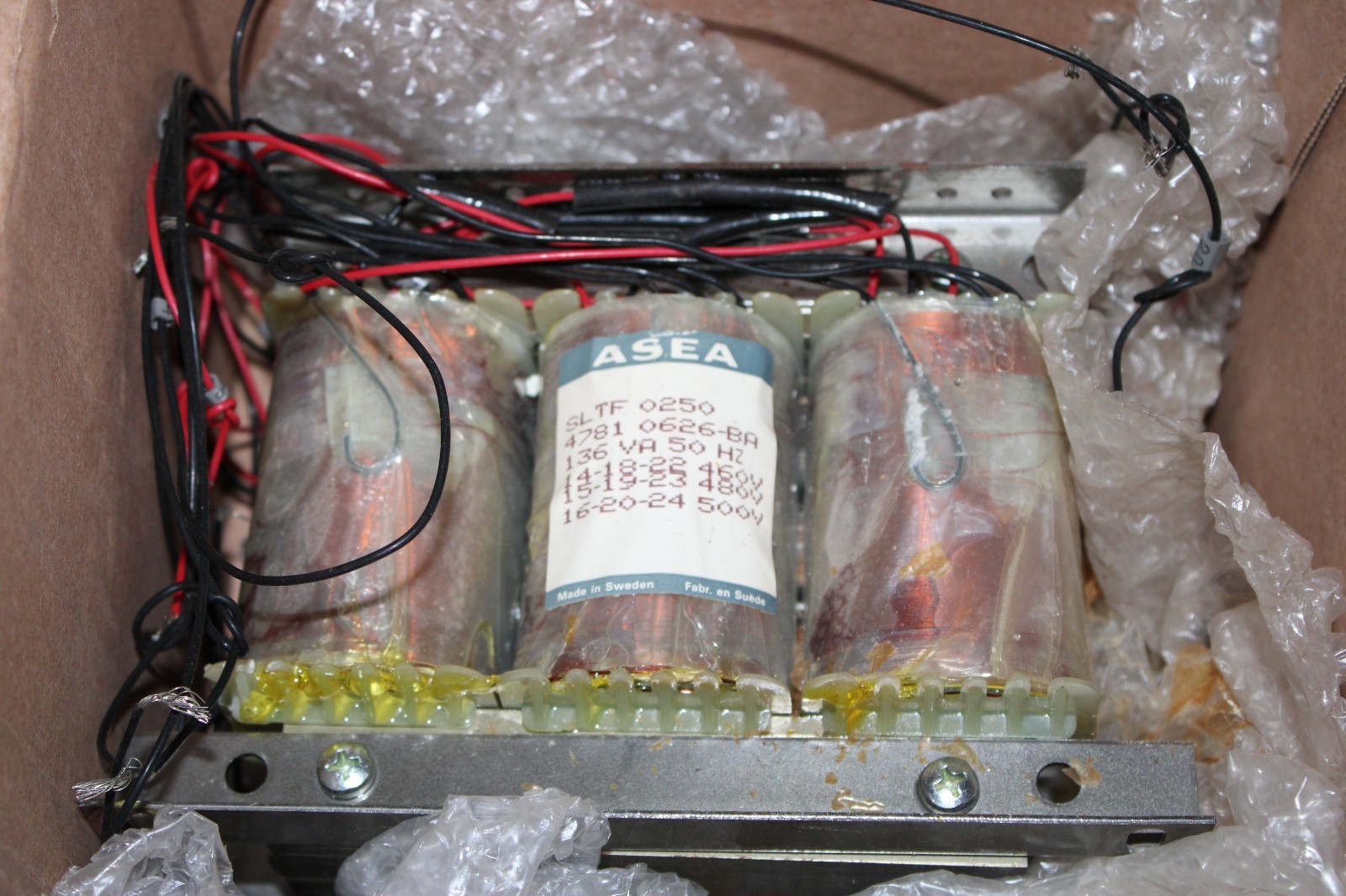 NEW ASEA SLTF 0250 Control Transformer 4781 0626-BA