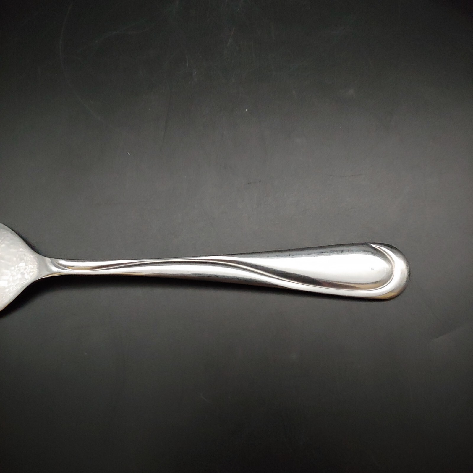 5pc Hampton Silversmiths Swirl Serving Set - Meat Forks, Slotted, Solid Spoon