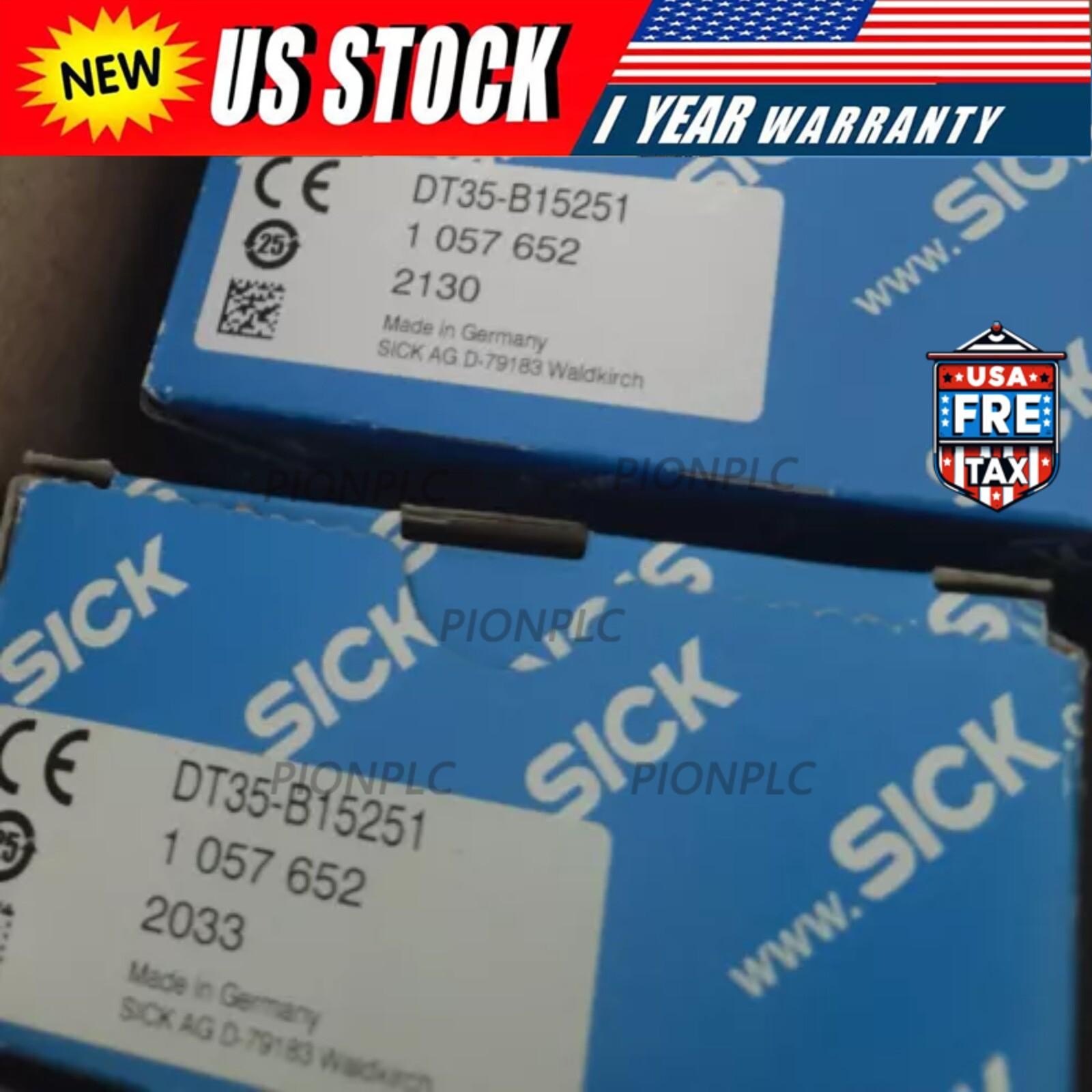 New Sick DT35B15251 1057652 DT35-B15251 Laser distance sensor