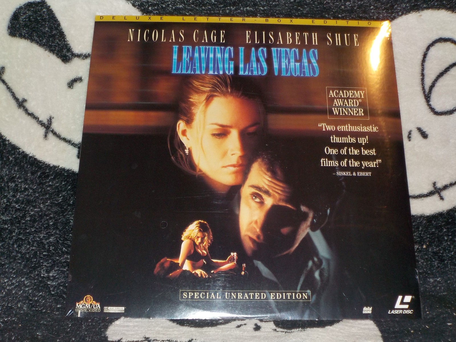 Leaving Las Vegas NEW SEALED UNRATED Letterbox Laserdisc LD Free Ship $50