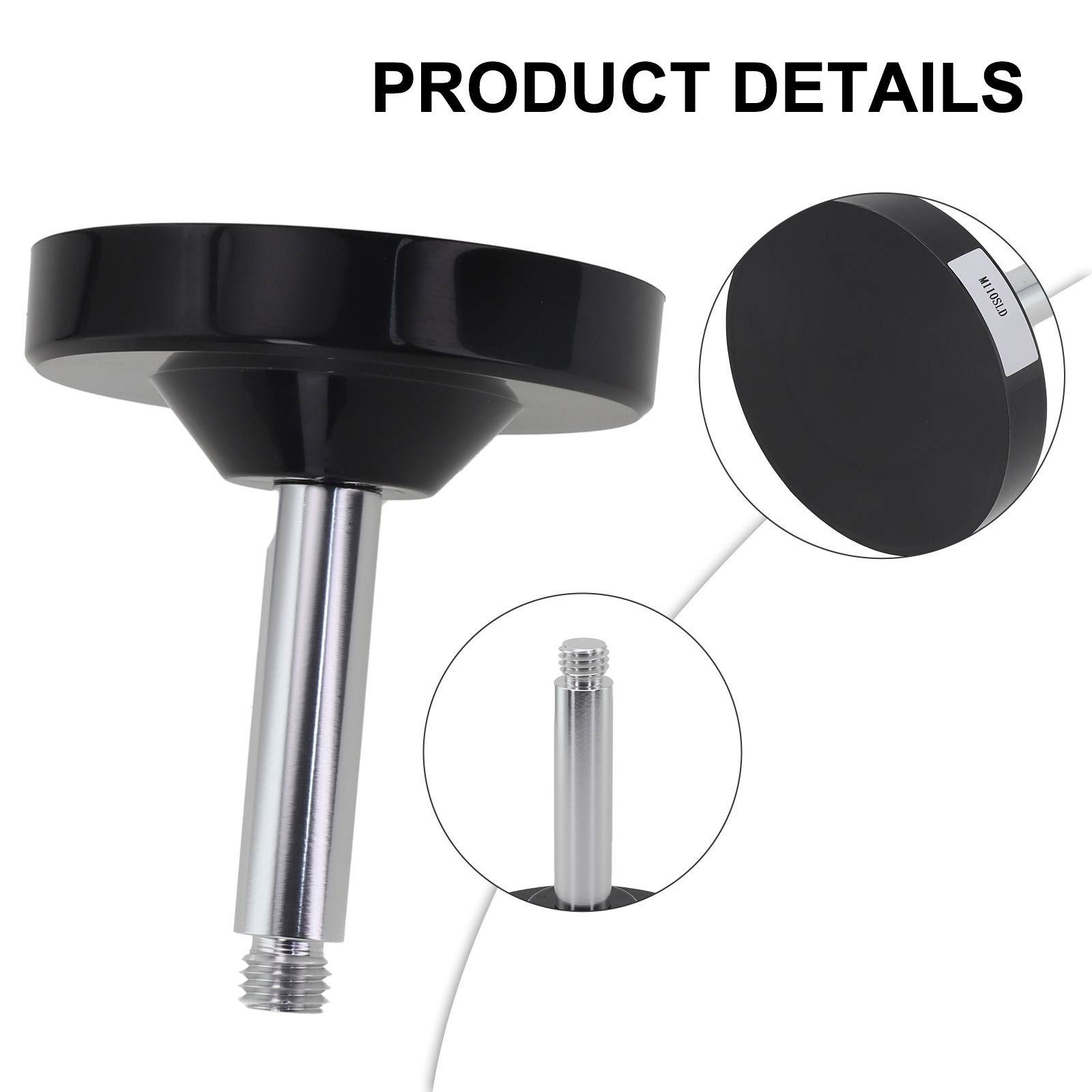 Weatherproof M110SLD Magnetic Base Mounting for Threaded 5811 Antennas