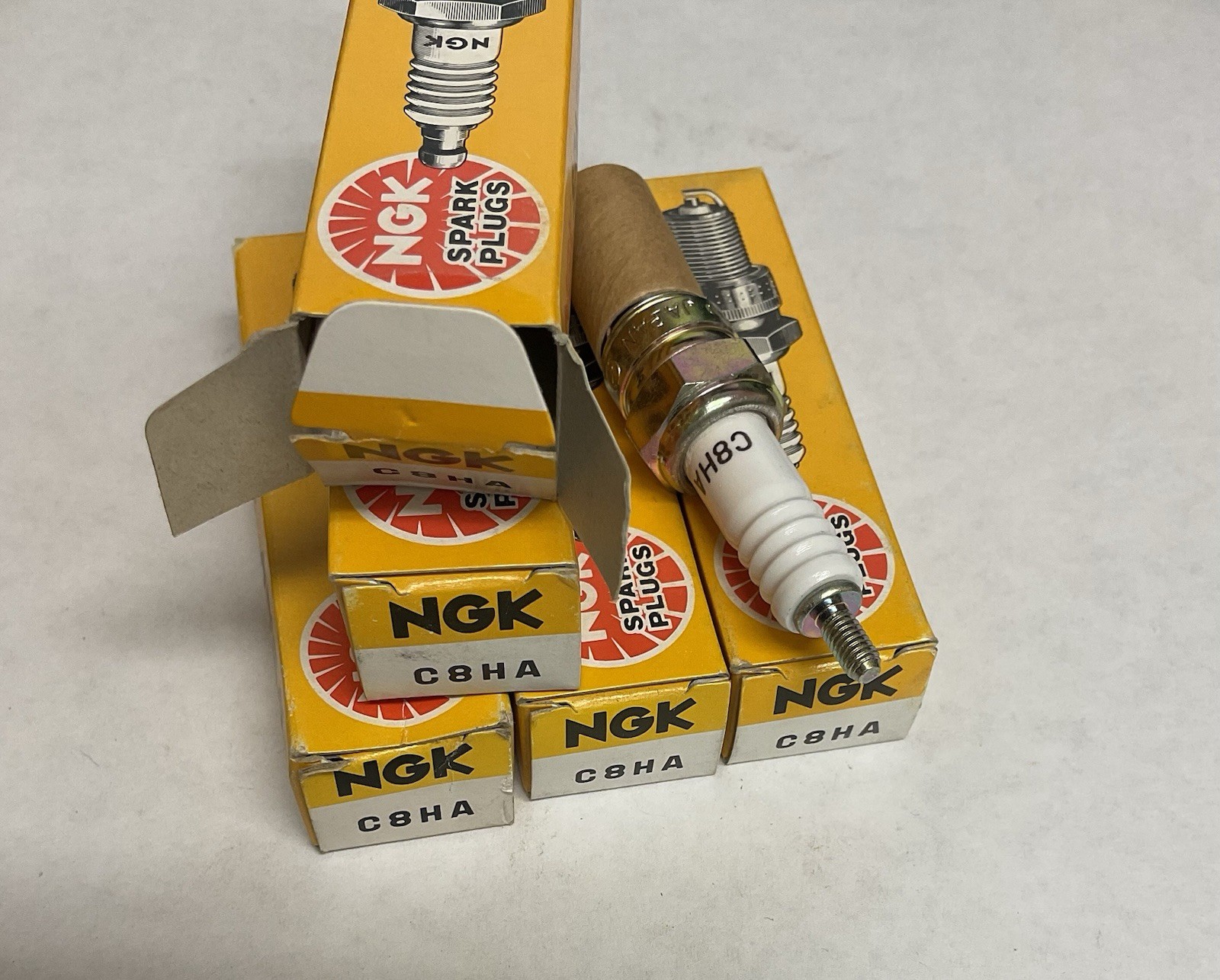 NGK C8HA Spark Plugs SET OF 5
