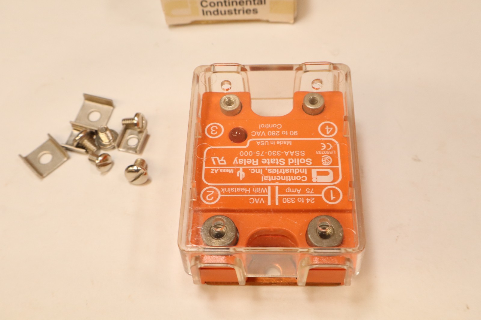 SAA-330-75-000 - Solid State Overload/Relay Continental Industries