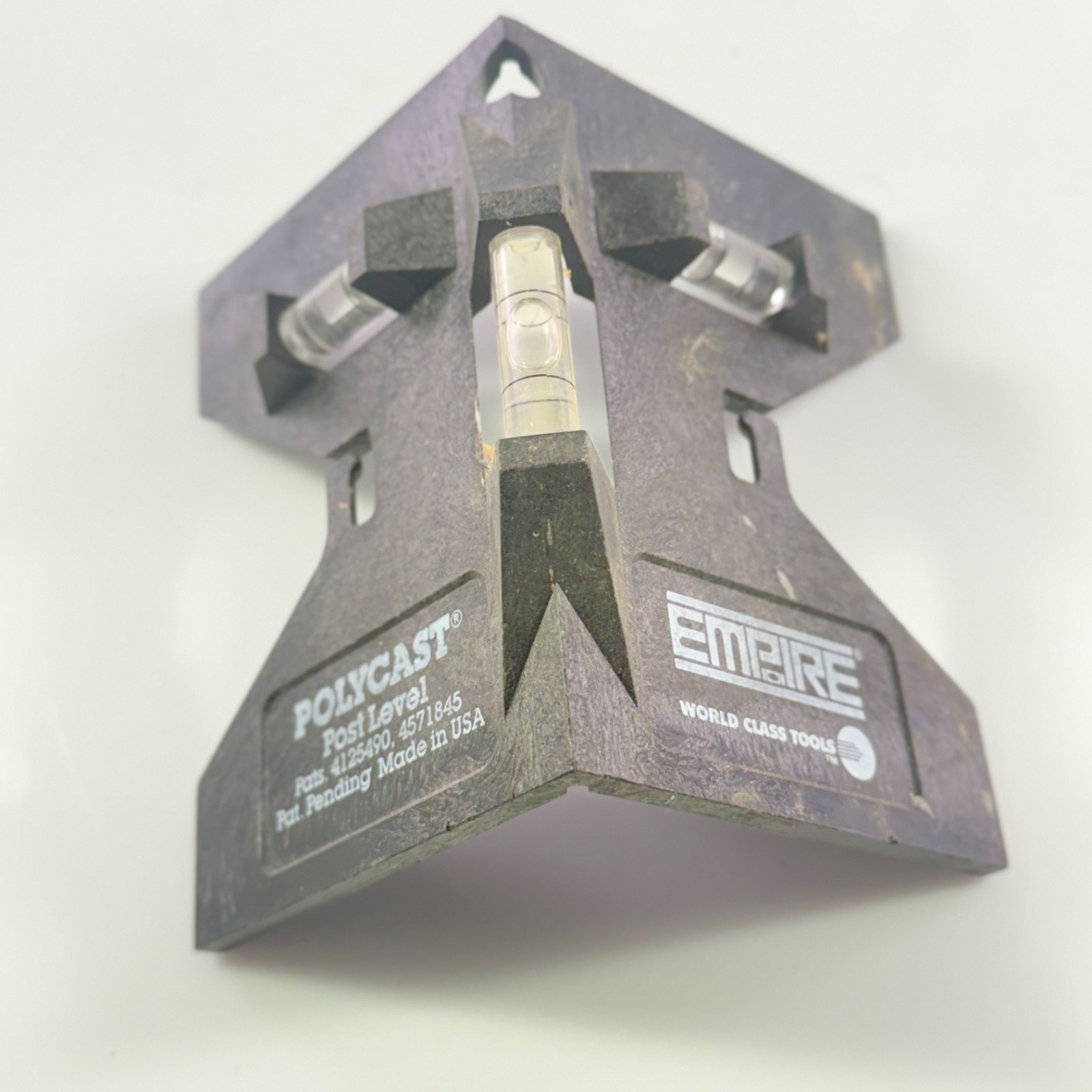 Empire Polycast Post Level 3 Vial Fence Deck Post Plumb Tool Made in USA World