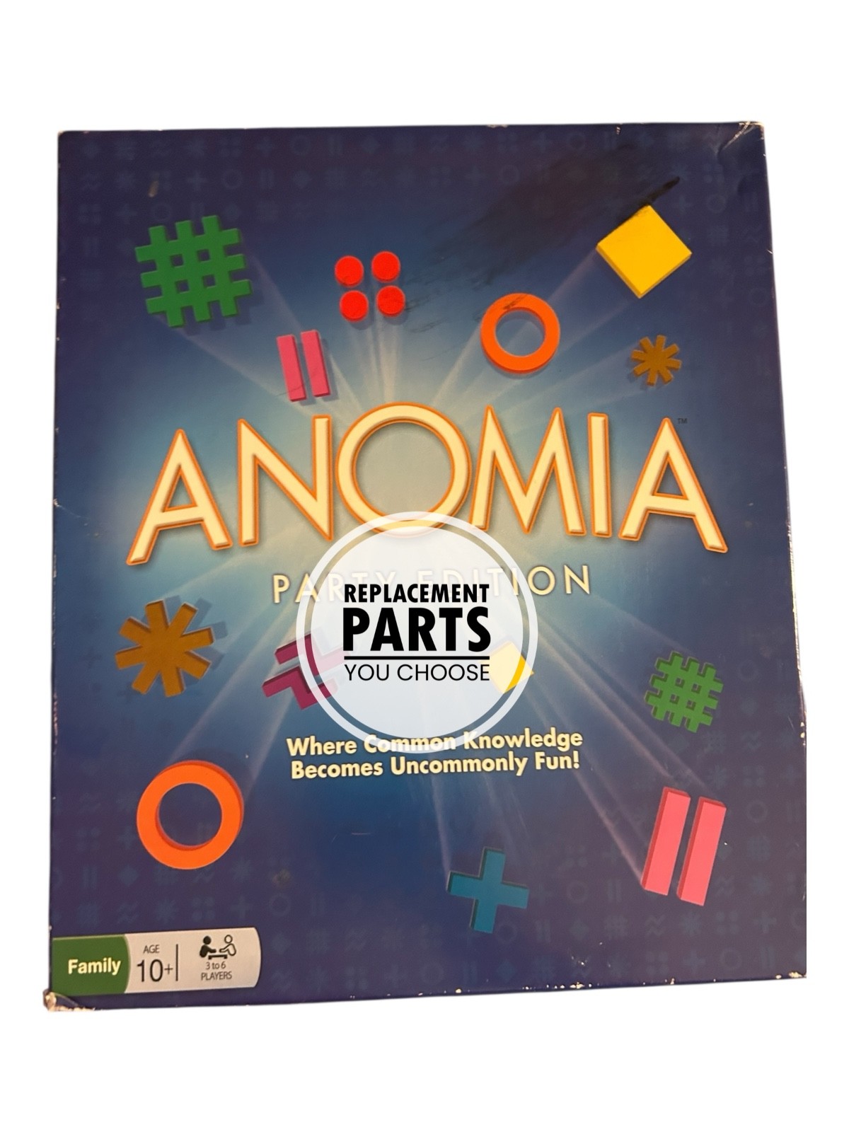 Anomia Party Edition REPLACEMENT PARTS PIECES YOU CHOOSE