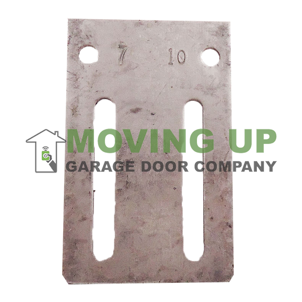 Garage Door Splice Plate for 7' - 10' Doors