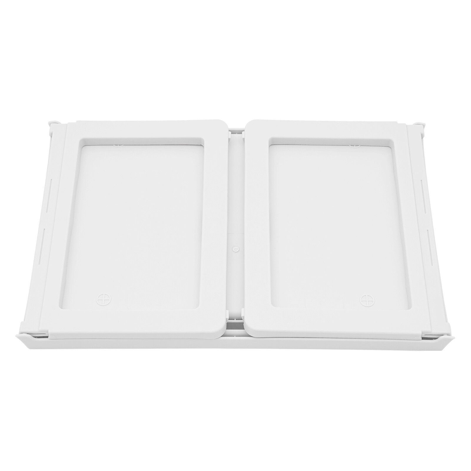 6 PCS White Foldable Laptop Desk Tray Folding Table Freestanding Lap Desks