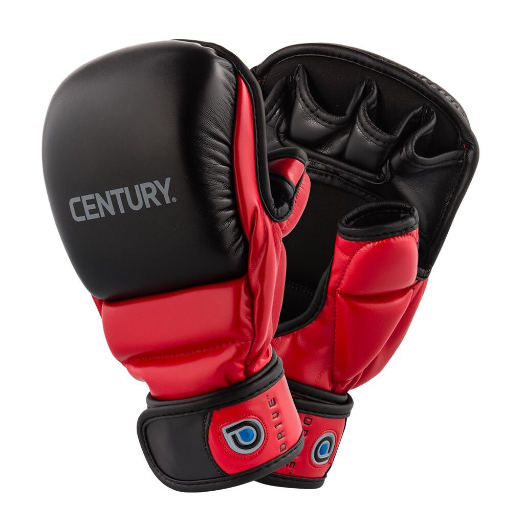 Century Drive Open Palm Training Mitts Red/Black Size M New 141023P