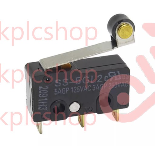 10Pcs Hinge Roller Lever SPDT 3Pin Subminiature Basic Limit Switch SS-5GL2