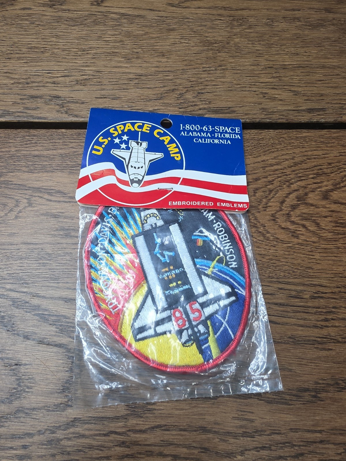 U.S. Space Camp Sts-85 Embroidery Patch New NASA Space Shuttle 5"
