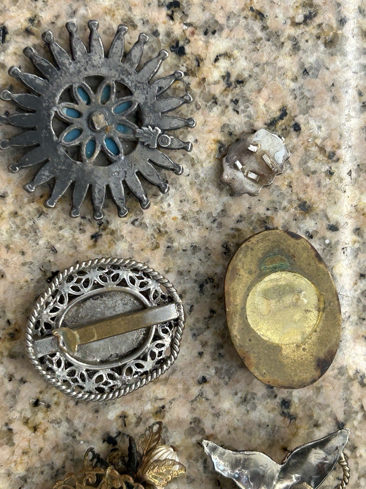 Broach/earring Pieces