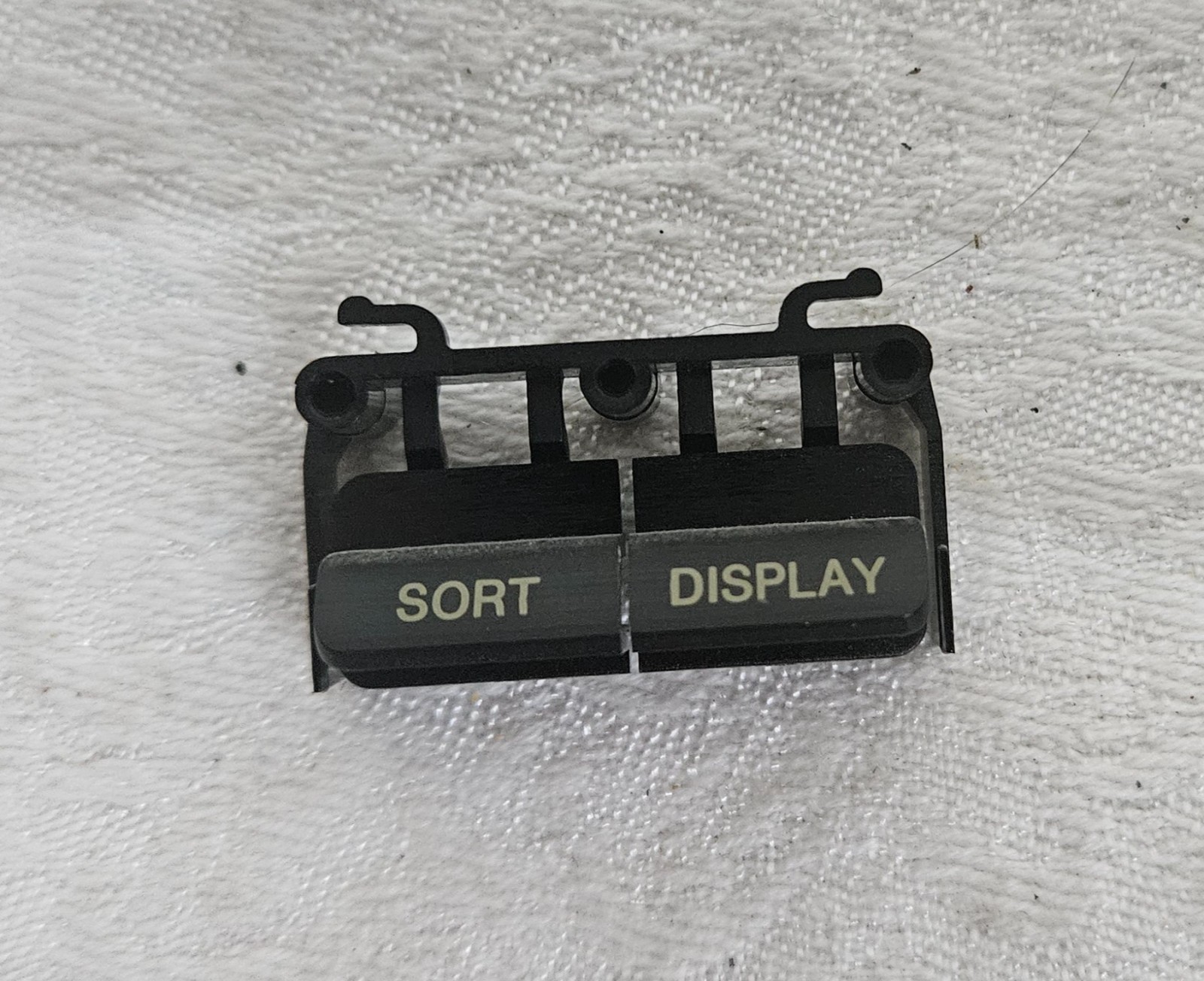 TECHNICS SL-MC700 CD Player SORT & DISPLAY Button Assembly