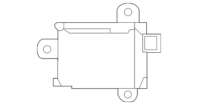 Genuine Toyota Blind Spot Radar 88162-04015