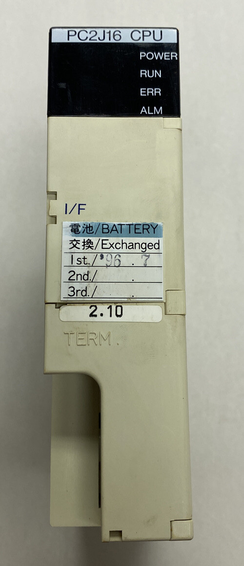 Toyopuc,PC2J16-CPU THC-5167 CPU,Program Memory External I/O Module