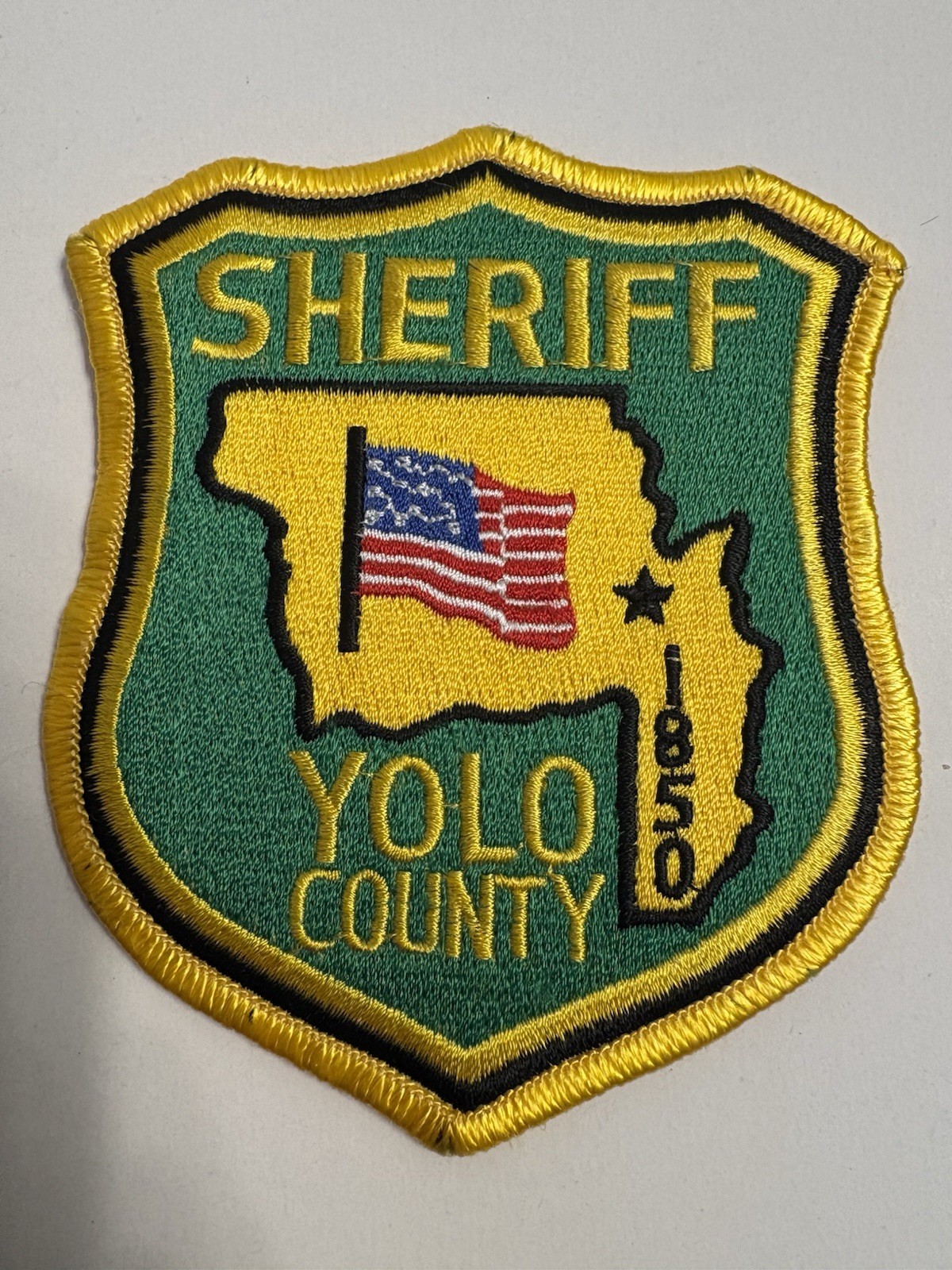 Yolo County California Sheriff Patch