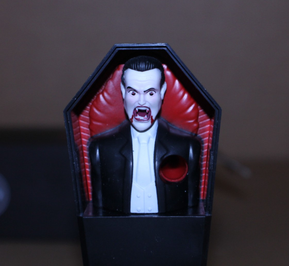 DAMAGED BOX / NEVER BEEN USED / Dracula Coffin Pencil Sharpener Loot Crate