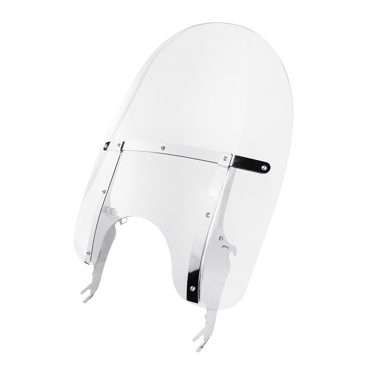 Clear Windscreen Windshield Fit For Harley Heritage Softail Deluxe Fat Boy 00-17