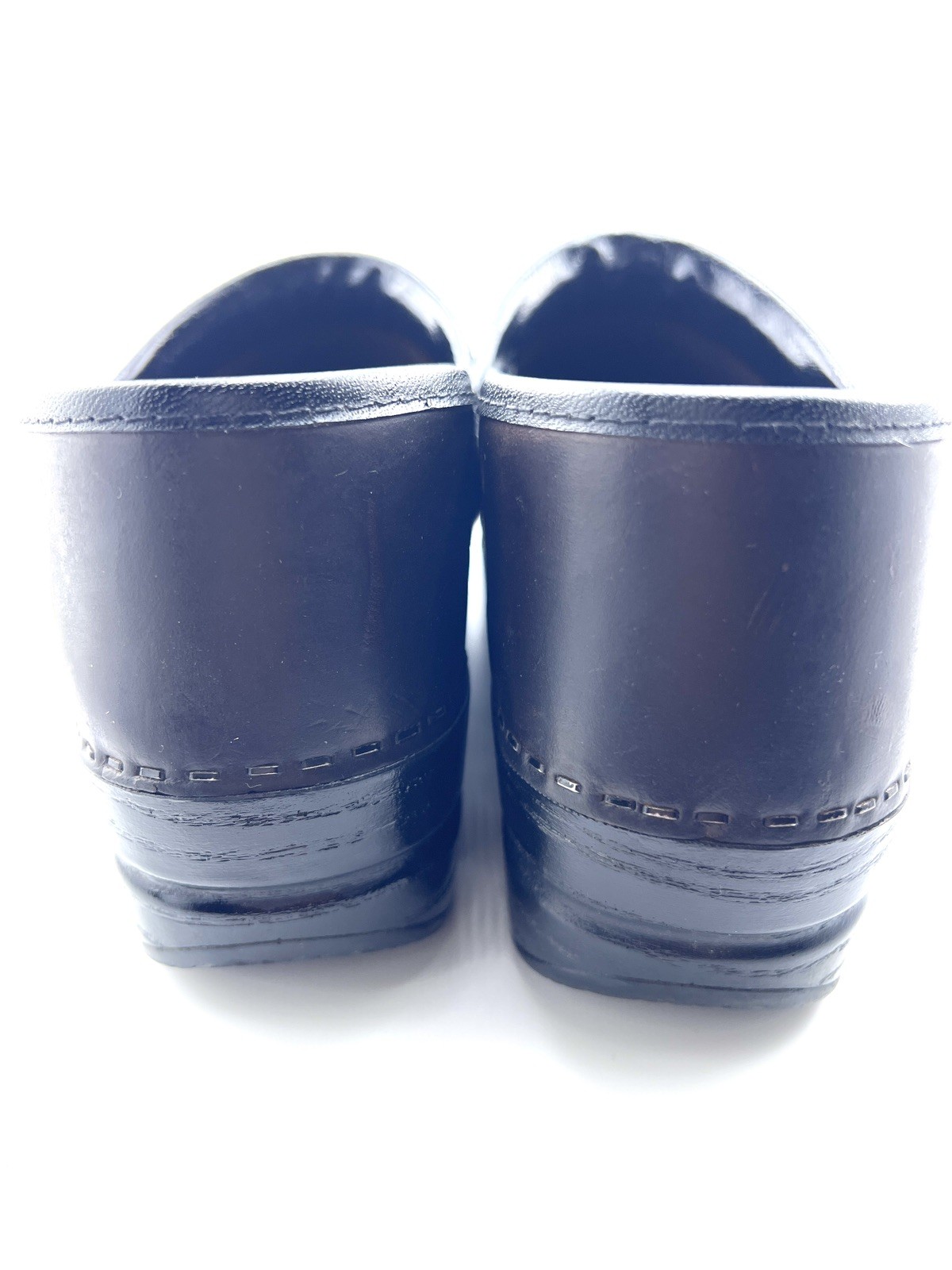 Dansko Dark Brown Leather Mules Clogs | Women’s 38EU 8US Casual work