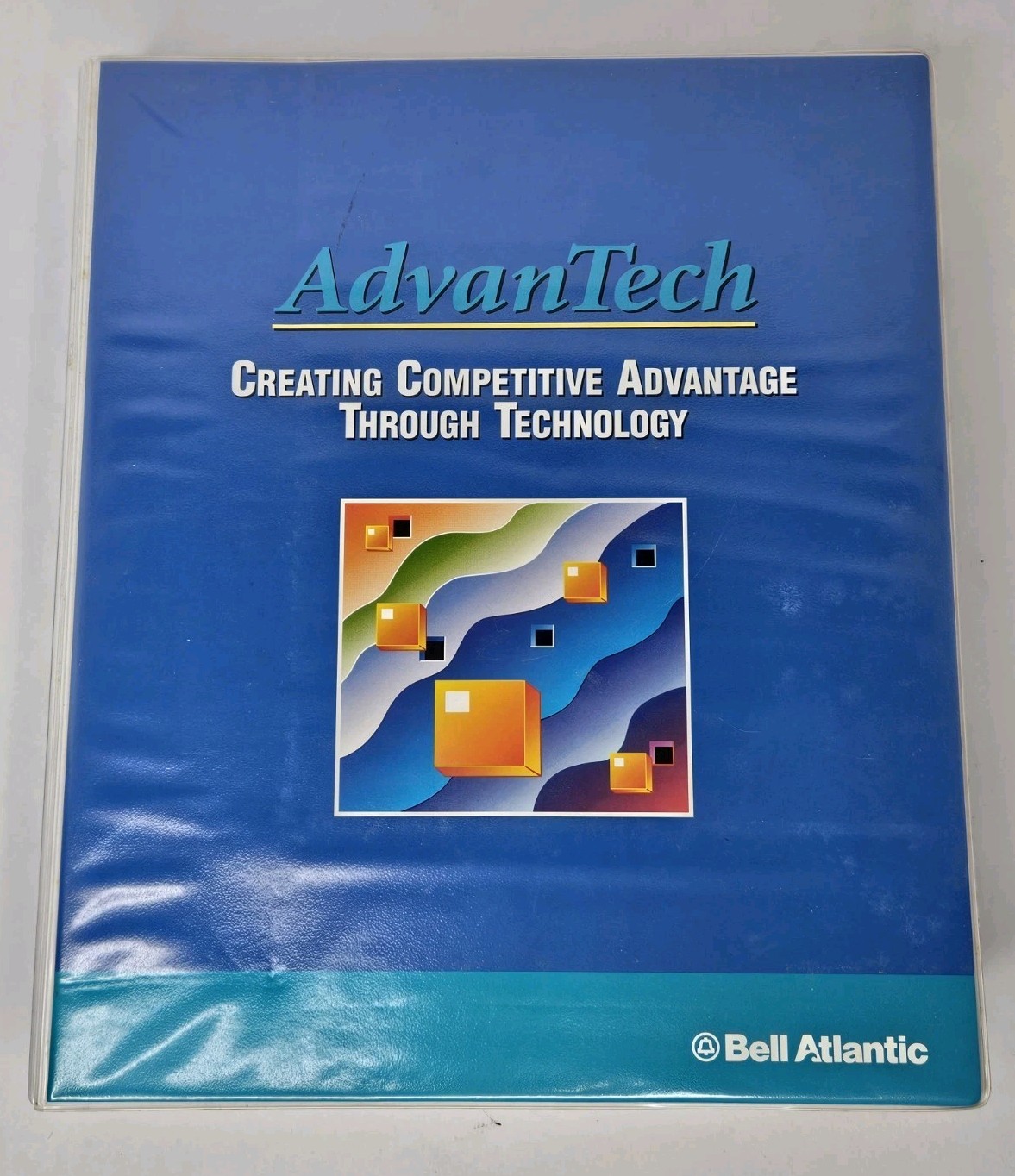 Vtg 1993 Bell Atlantic Advantech Multi Media Training Package, 3.5" Floppy, Vhs,
