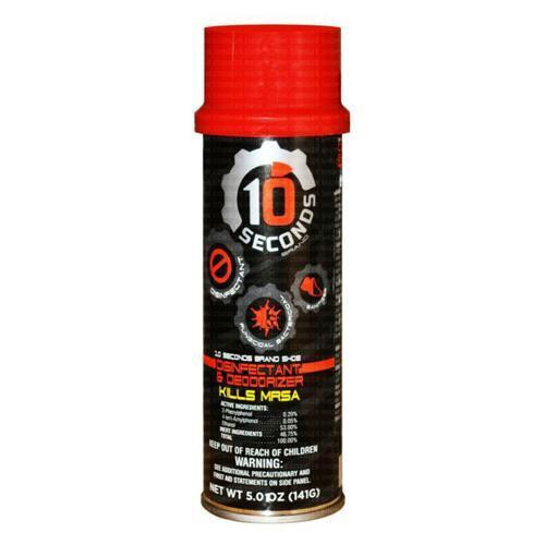 10 Seconds Shoe Disinfectant and Deodorizer Spray - 5oz