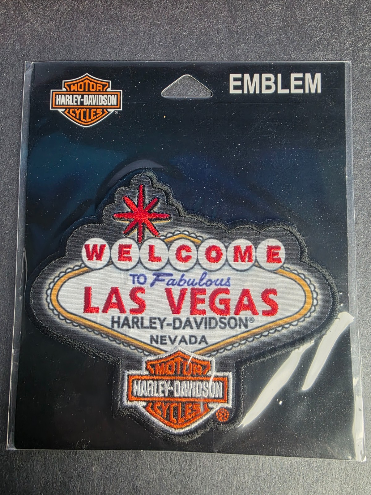 2019 Harley Davidson Welcome to Fabulous Las Vegas HD Nevada Patch Emblem New