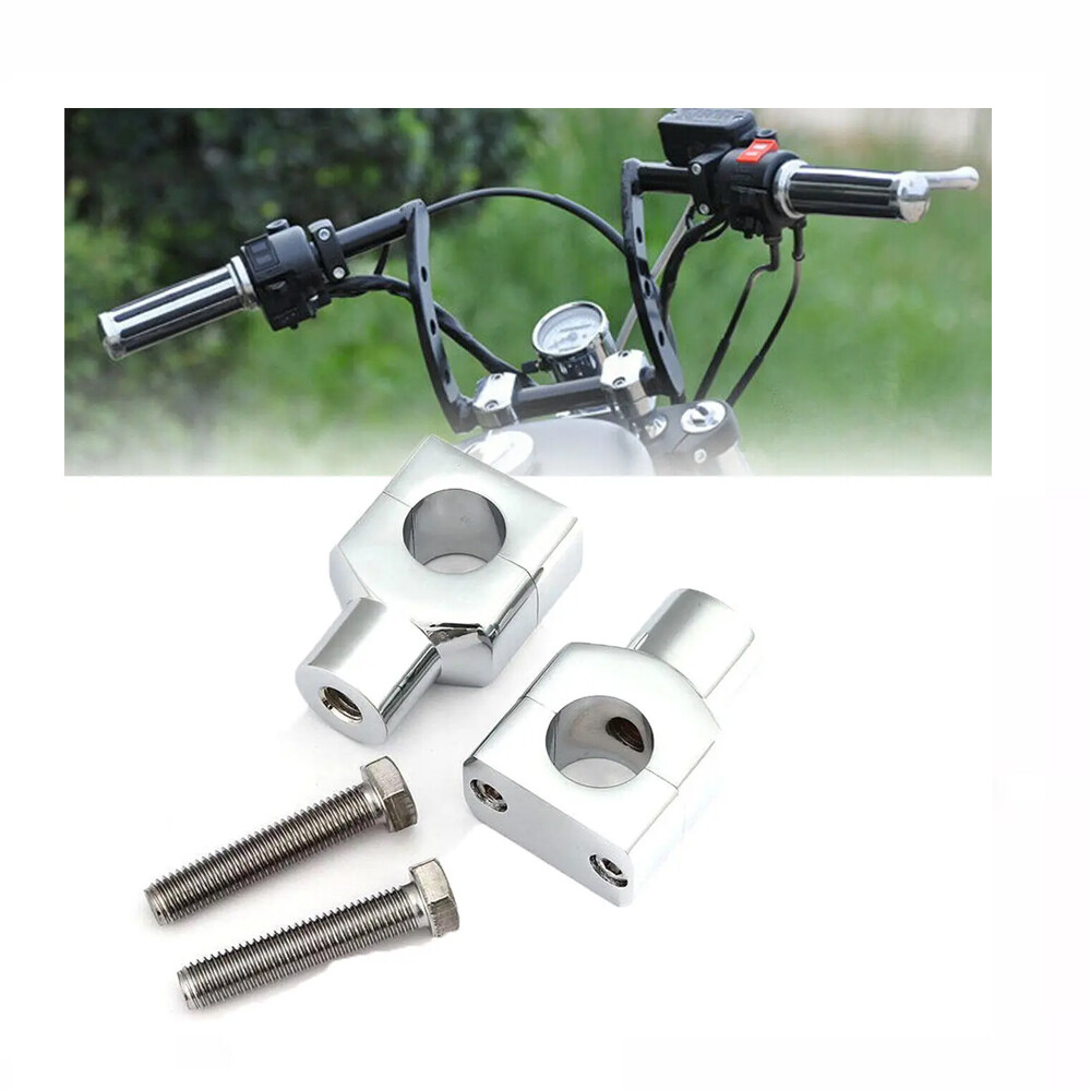 1" 25mm Handlebar Risers for Honda Shadow VT ACE Aero Spirit VLX 600 750 1100