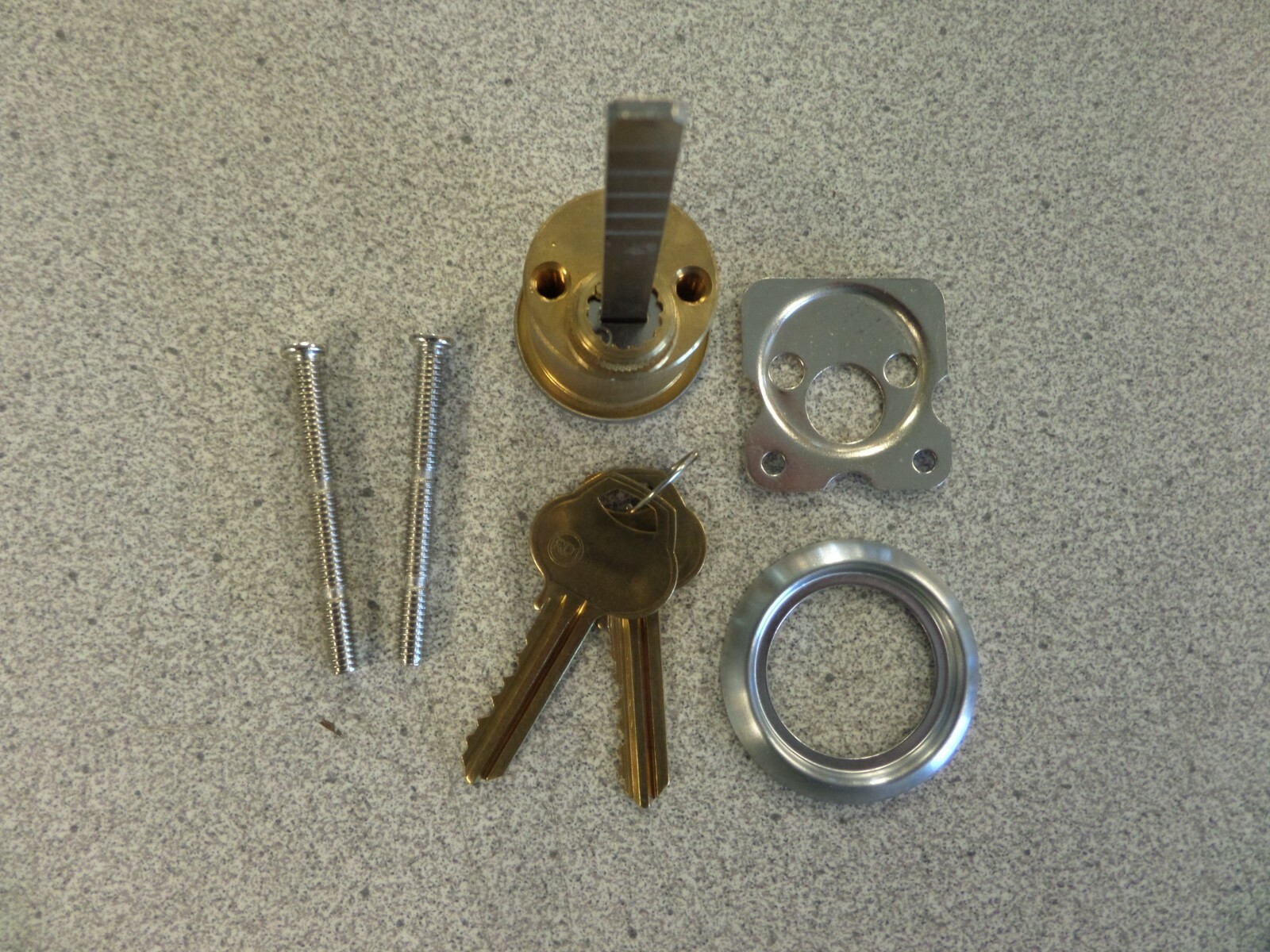 GMS R118RD126D RUSSWIN RU46 D1 KEYWAY RIM LOCK CYLINDER