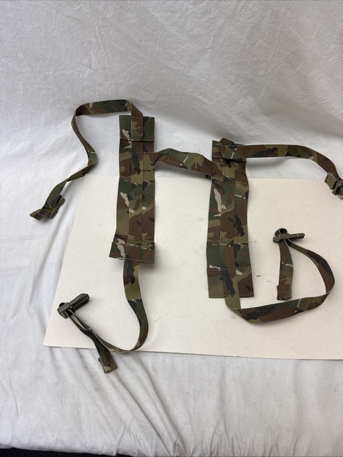 Eagle Industries Fire Retardant Crye Multicam Low Profile Suspenders W/Buckle