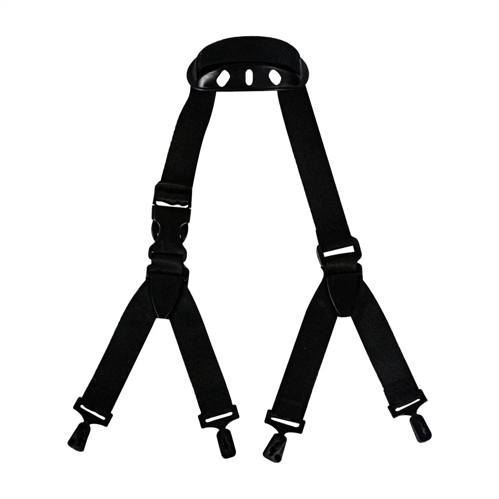 Hard Hat Chin Strap with Black Elastic Strap Adjustable Safety Universal Chin**