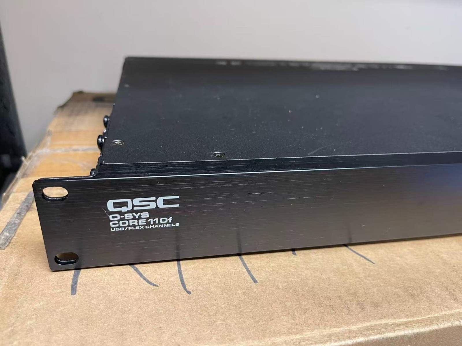 QSC Q-SYS CORE 110f Network + Analog I/O Processor