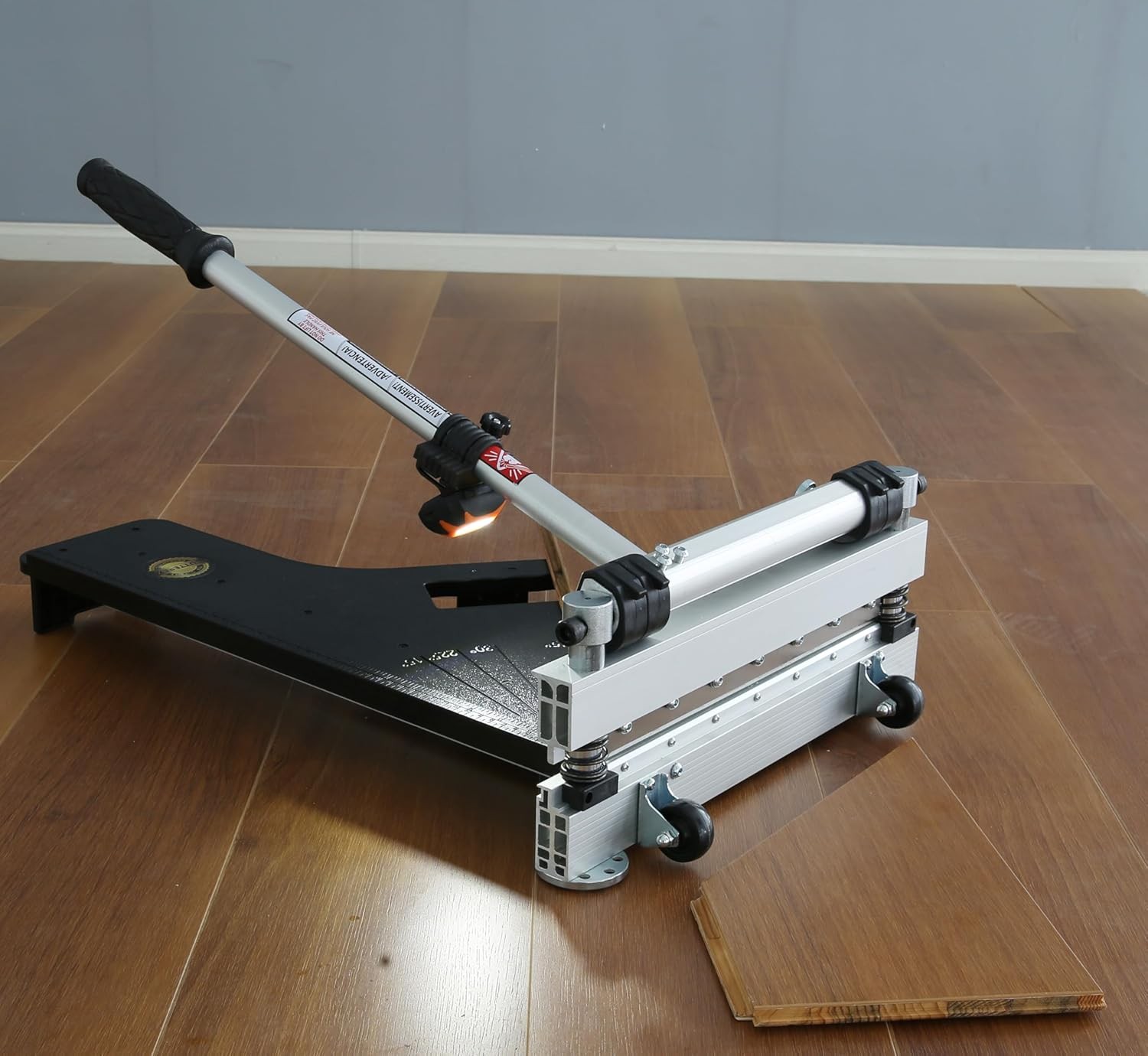 13” Vinyl Floor Cutter with Wheels – Easy Angle & Length Cutting, Flooring Tools