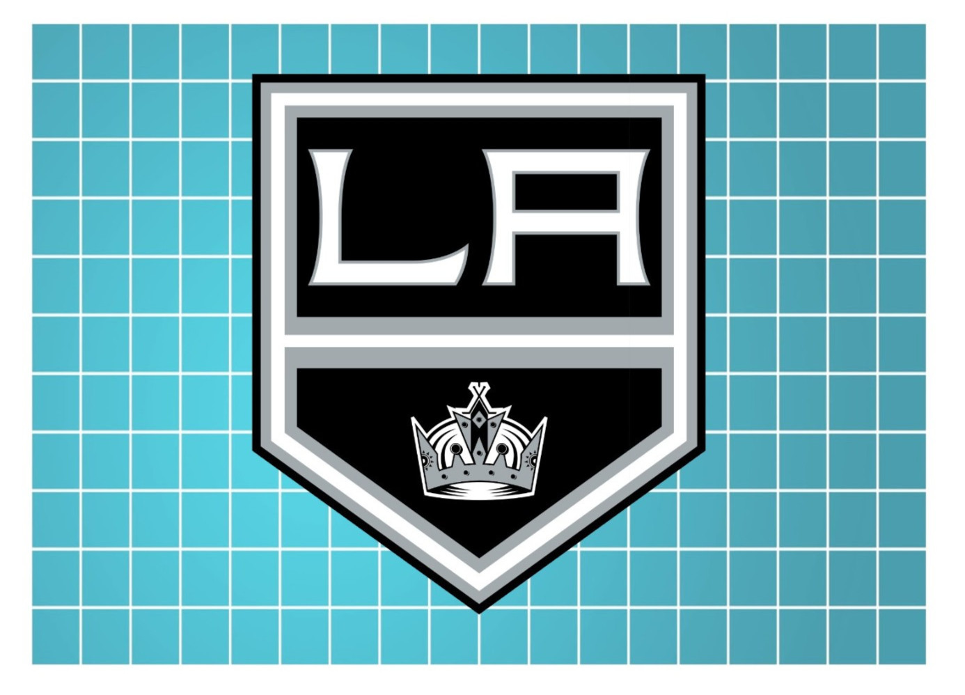 Los Angeles Kings Alternate All Weather Vinyl Sticker/Decal NHL Hockey