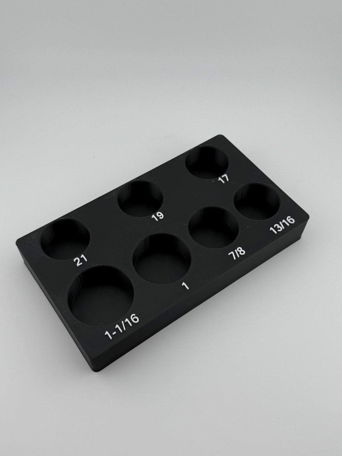 Pittsburgh Compatible 7pc Lug Nut Socket Set Organizer #69781