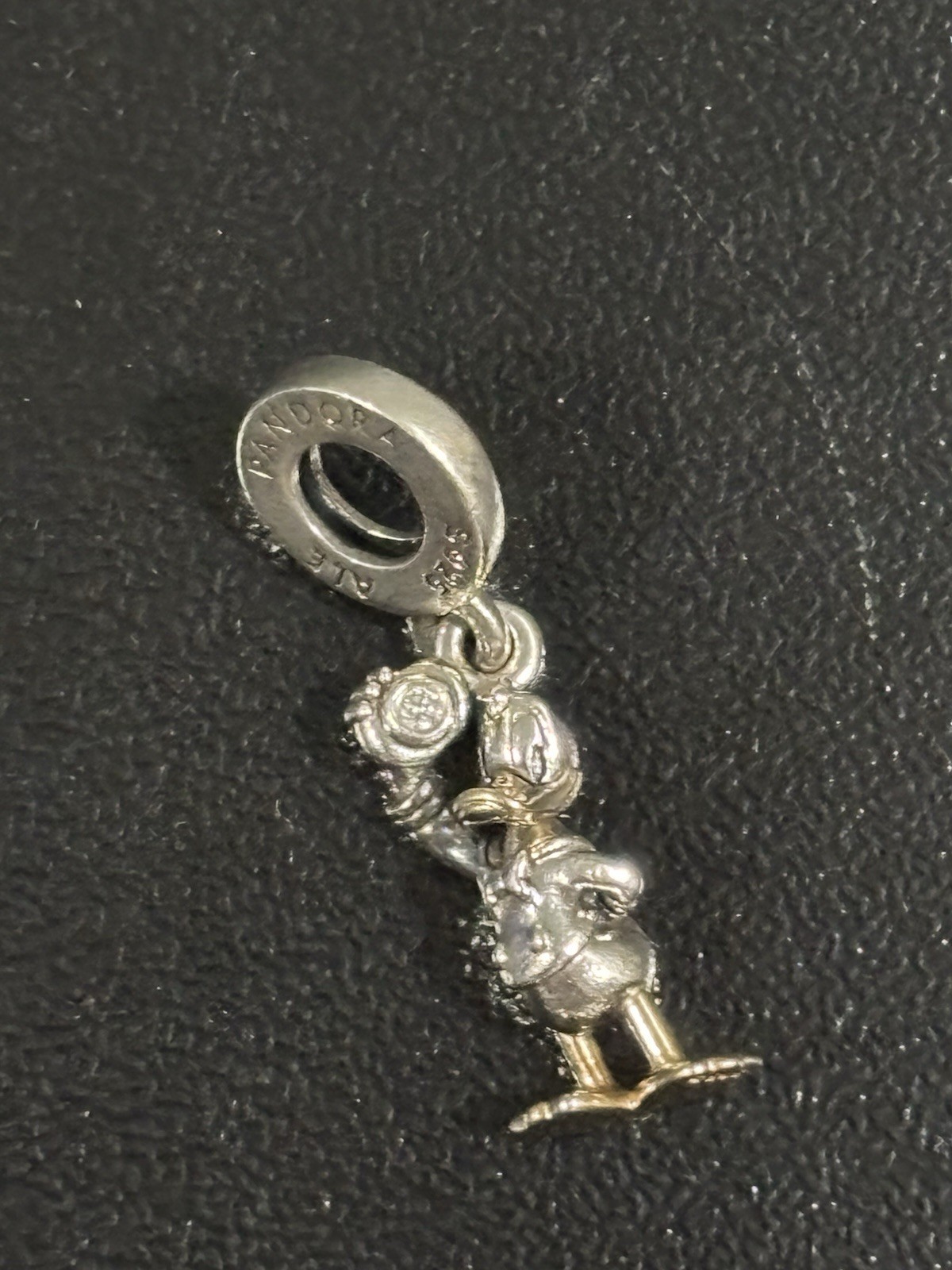 New Authentic PANDORA Limited Disney 100th Anniversary Donald Duck Dangle Charm