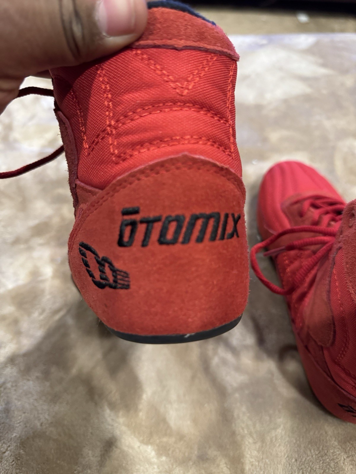 Otomix Stingray Escape Bodybuilding Weightlifting Shoes F3000 M6.5 W8 (Red)