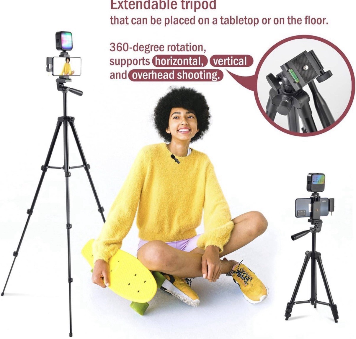 Vlogging Kit for iPhone, YouTube Starter Kit Beginner Content Creator Essentials