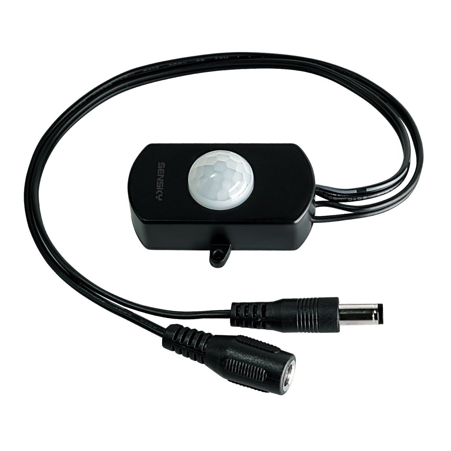 SENSKY BS010L DC 12V to 30V 3A Mini Pir Motion Sensor Switch,Occupancy Black