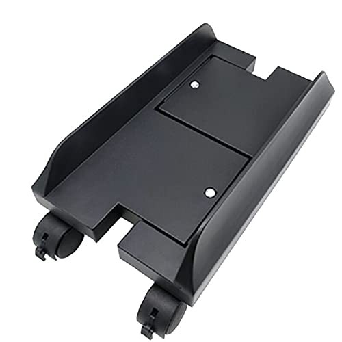 Universal ABS PC Computer Tower Stand Holder, Adjustable Width, Rolling Caster
