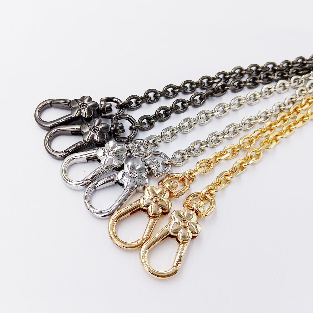 20~200 CM Replacement Flower Oval Purse Chain For Strap Bag Crossbody Handbag  G