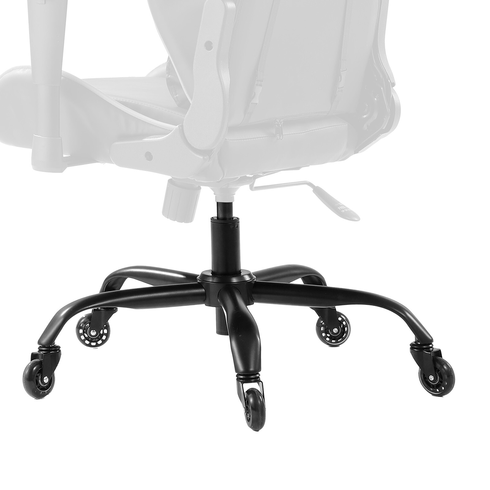 VEVOR Office Chair Base Replacement 28" Swivel Chair Base 2500 lbs 4" Stroke