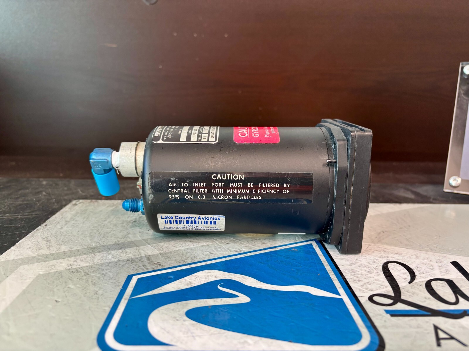 Vacuum Turn & Slip Indicator TS3002B 509-0003-902 Removed Working