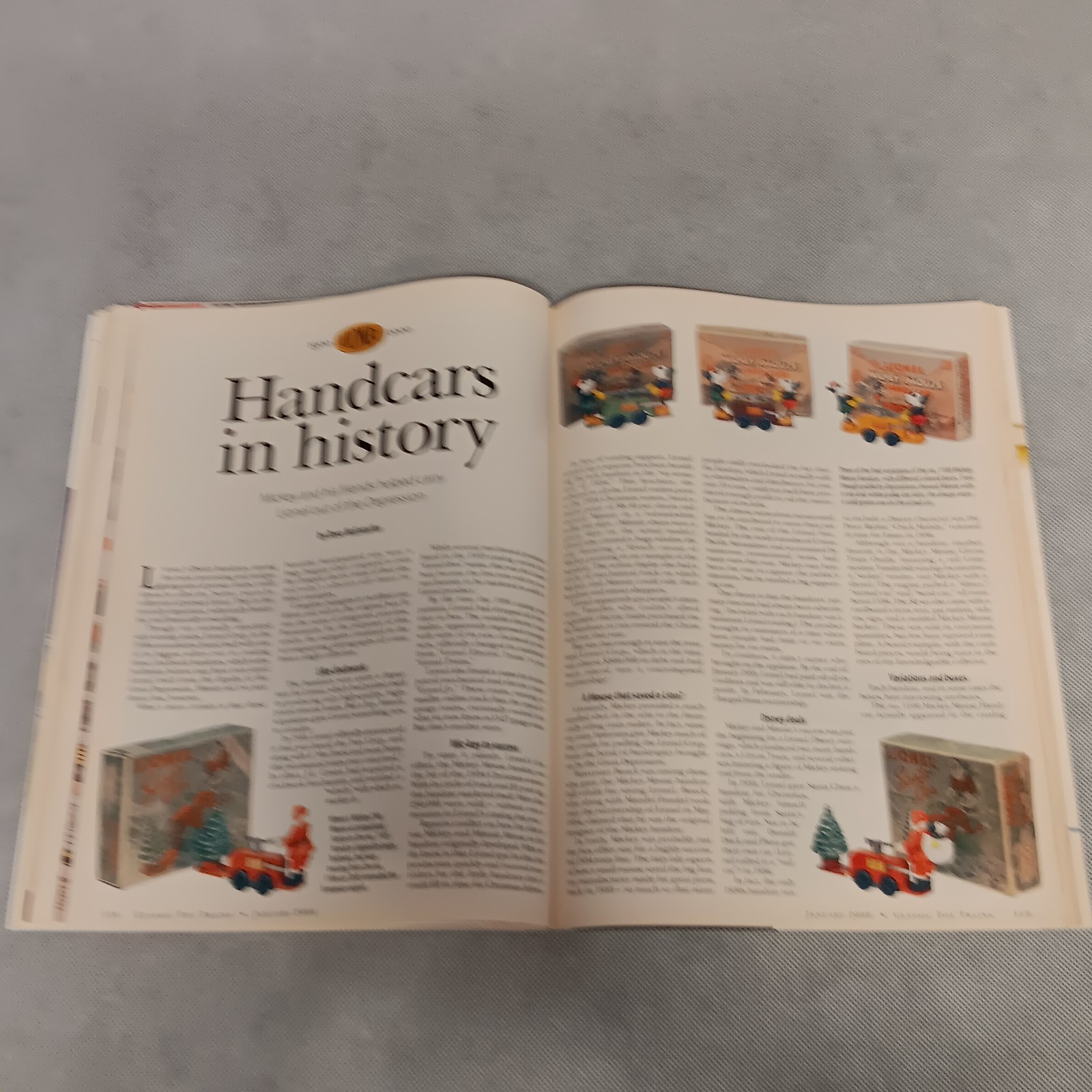 Classic Toy Trains Magazine January 2000